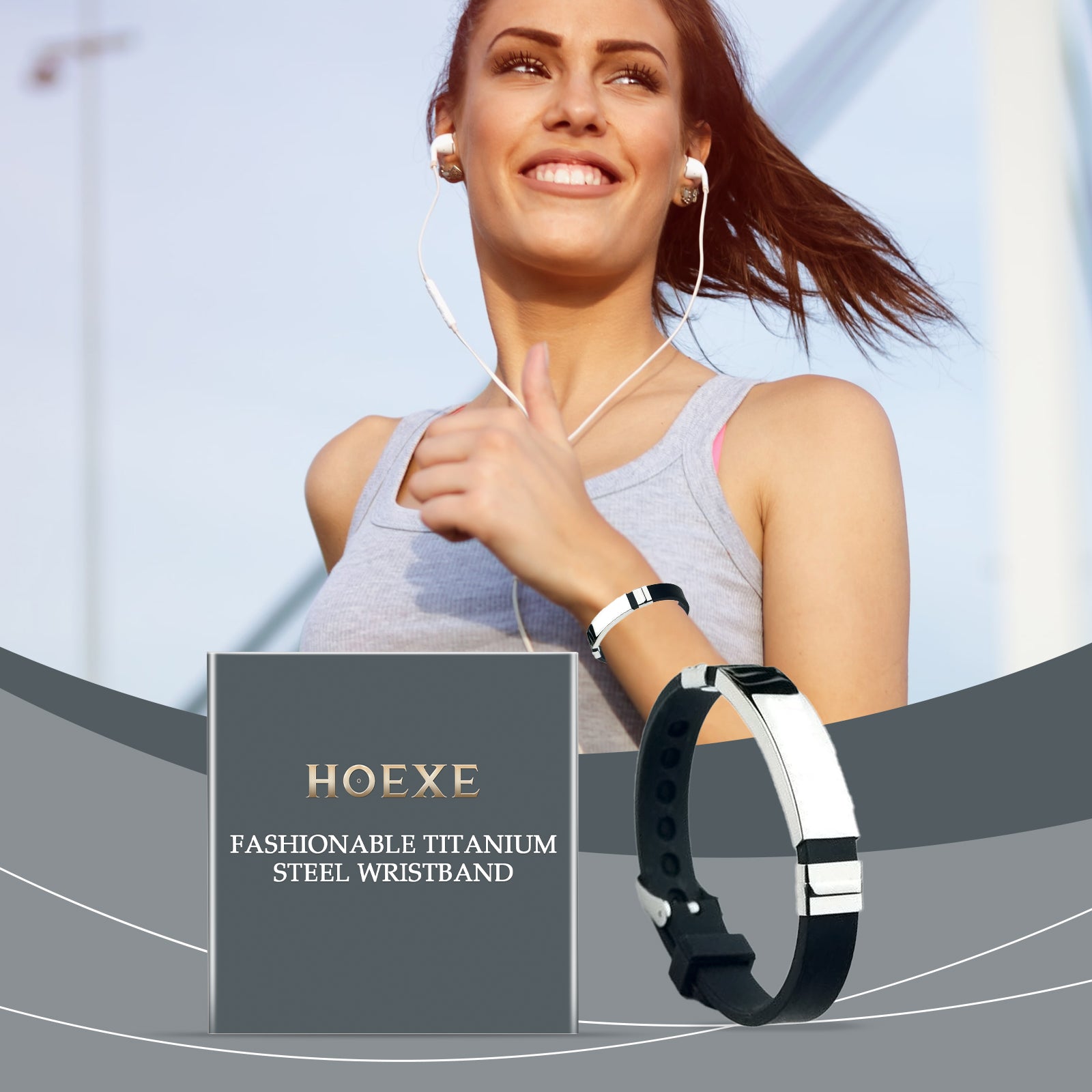 Personalized Titanium Steel Bracelet for Unisex Fashion