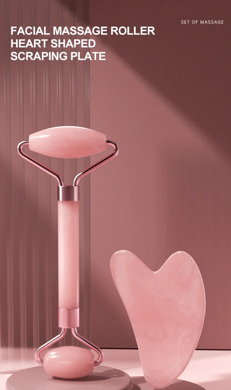 Resin Facial Massage Roller Set