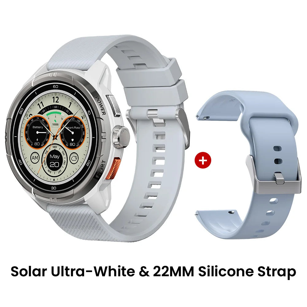 HAYLOU Solar Ultra GPS Smartwatch 1.6” AMOLED Display 5ATM Waterproof Built-in GPS Bluetooth Phone Calls Sports Smart Watch