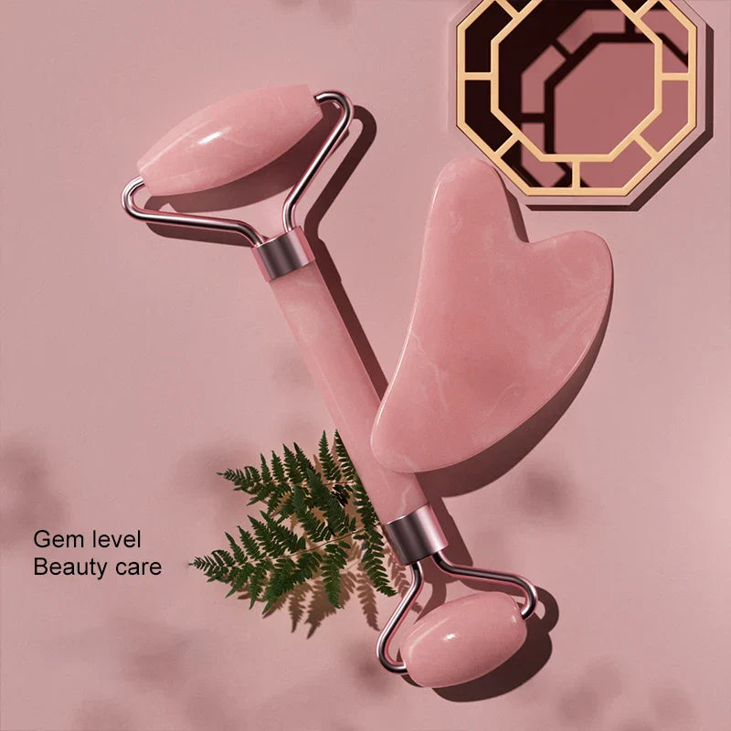 Resin Facial Massage Roller Set