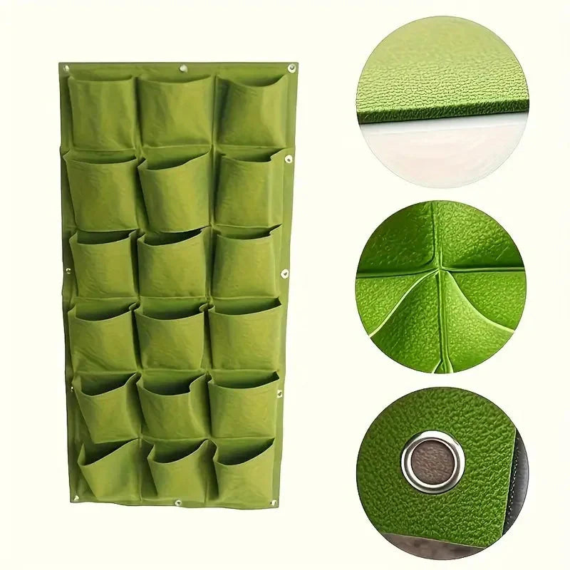 GreenNest Wall-Mounted Growing Bag