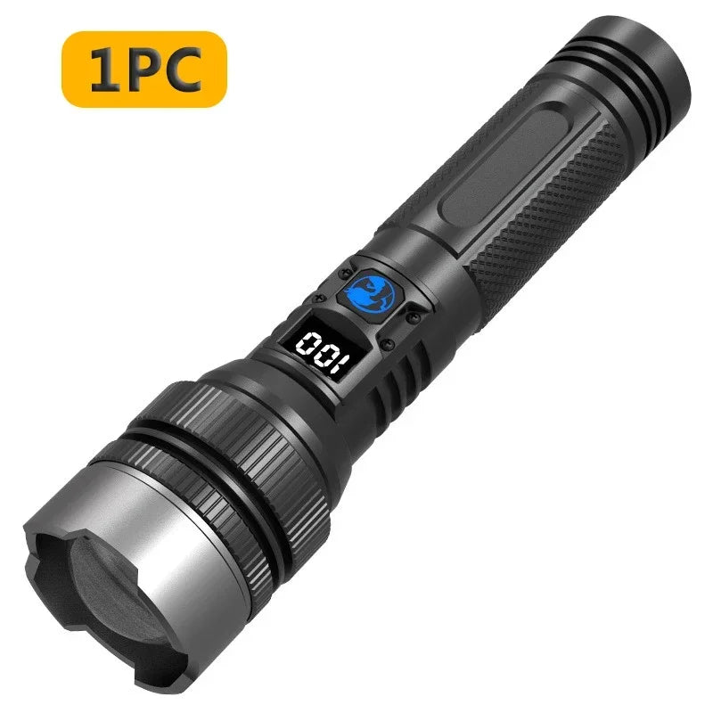 Super Bright Flashlight Rechargeable