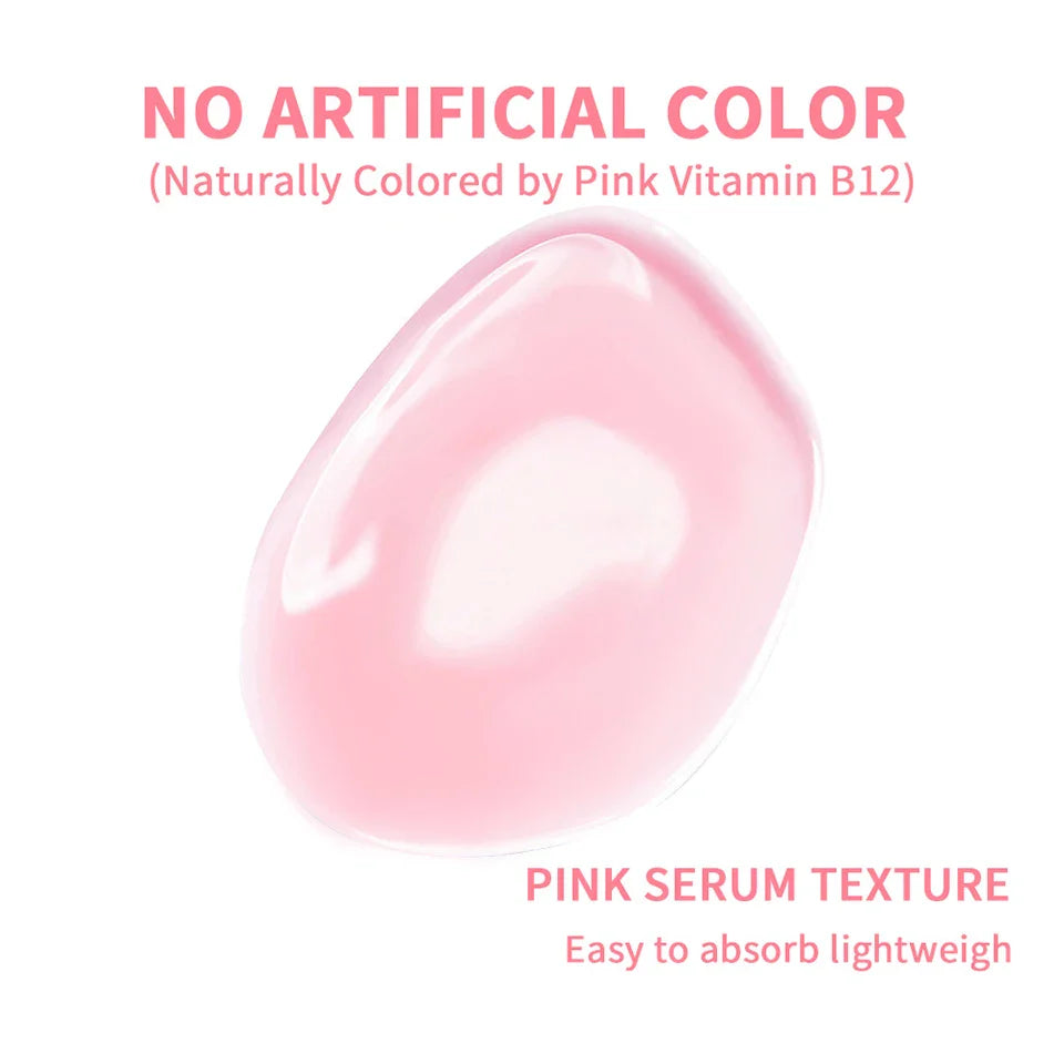 Salmon DNA PDRN Pink Peptide Serum Pink Glow Serum Remove Skin Darkness Hydrating Moisturizing Firming Korean Skincare