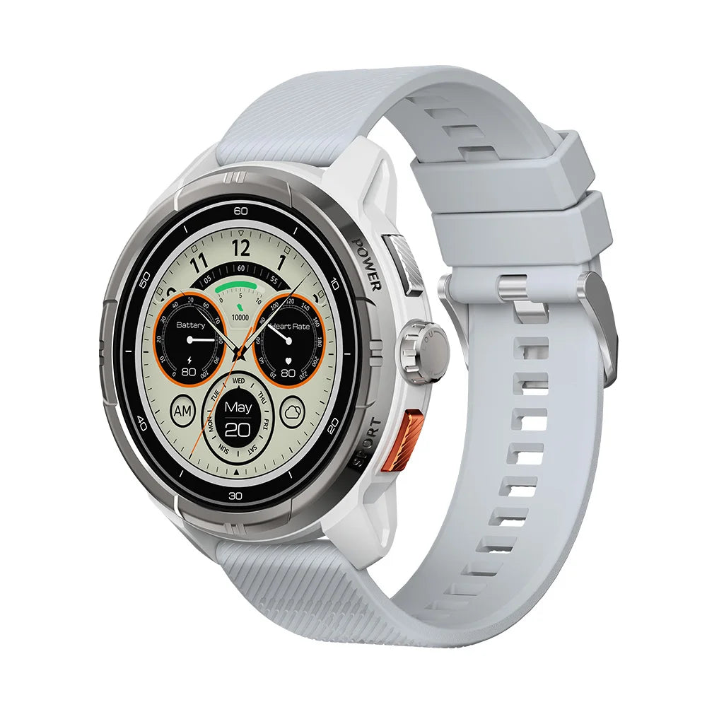 HAYLOU Solar Ultra GPS Smartwatch 1.6” AMOLED Display 5ATM Waterproof Built-in GPS Bluetooth Phone Calls Sports Smart Watch