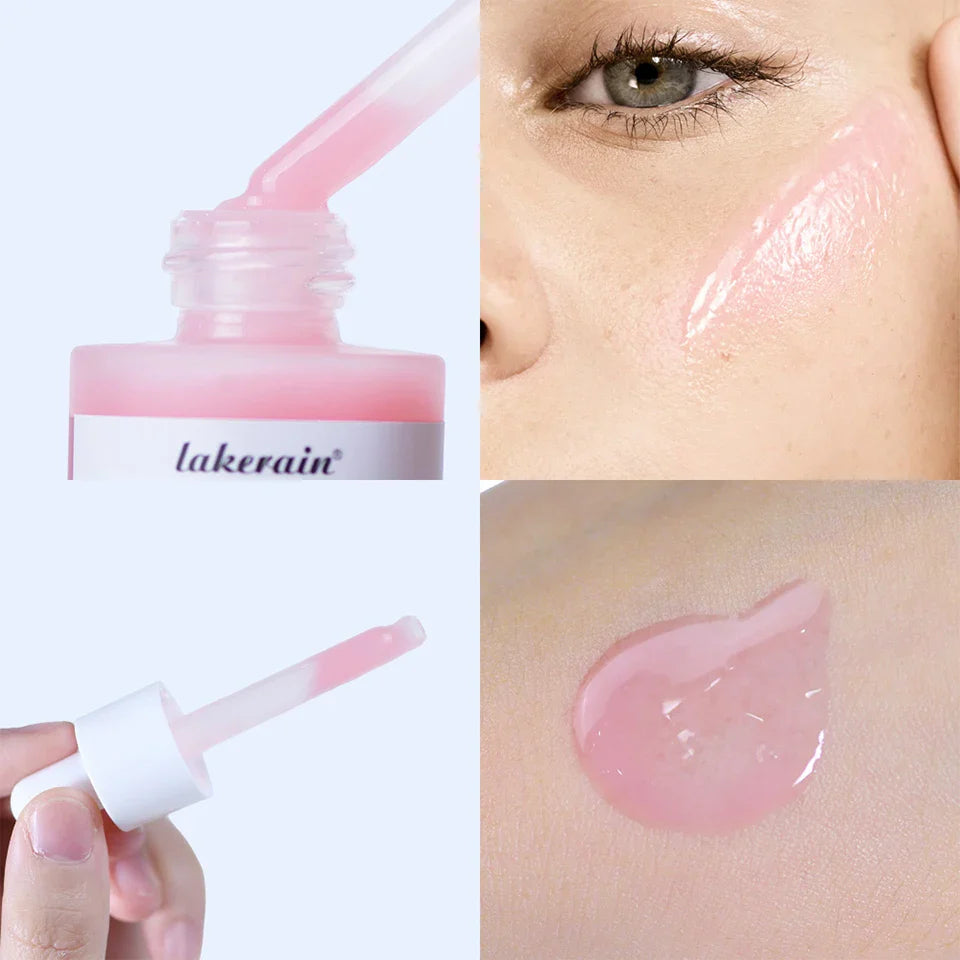 Salmon DNA PDRN Pink Peptide Serum Pink Glow Serum Remove Skin Darkness Hydrating Moisturizing Firming Korean Skincare