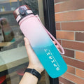 HydraFlow 1L Sports Water Bottle Leakproof Portable Gym Travel Drinking Jug